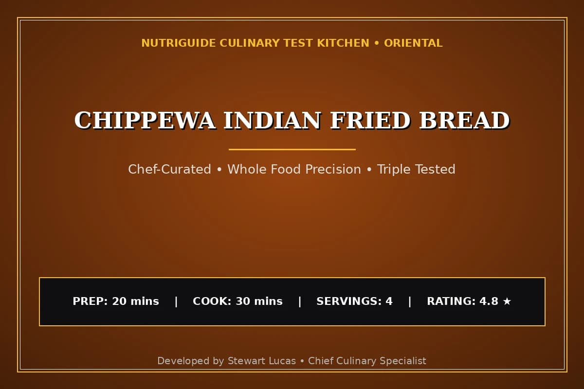 Chippewa Indian Fried Bread