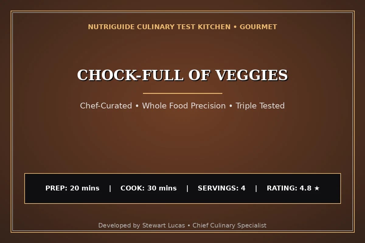Chock-Full Of Veggies