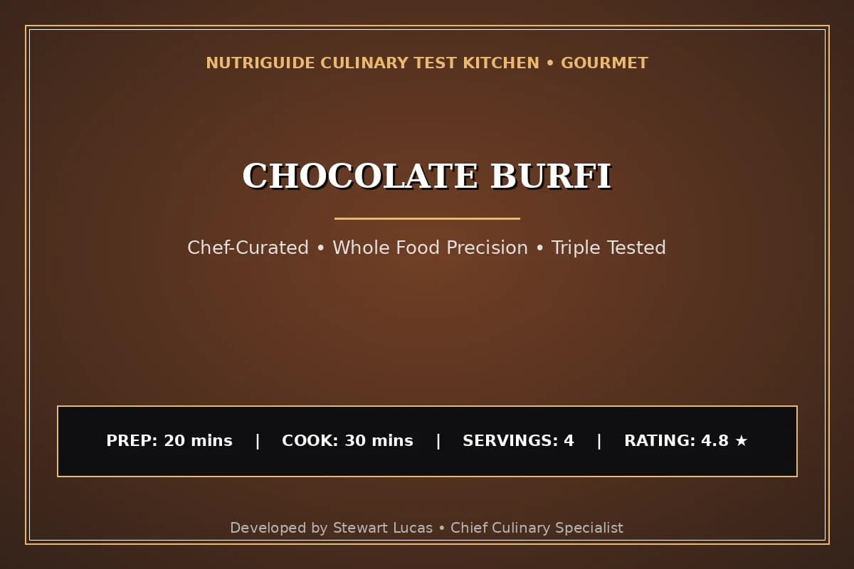Chocolate Burfi