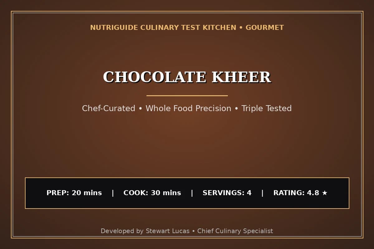 Chocolate Kheer
