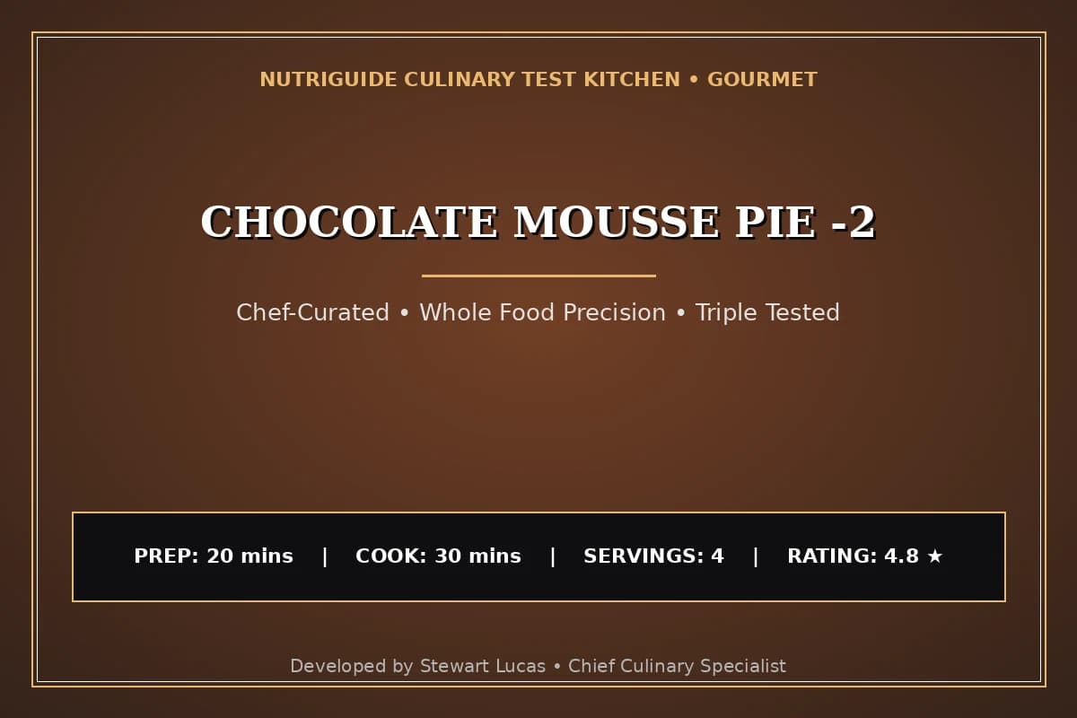 Chocolate Mousse Pie -2