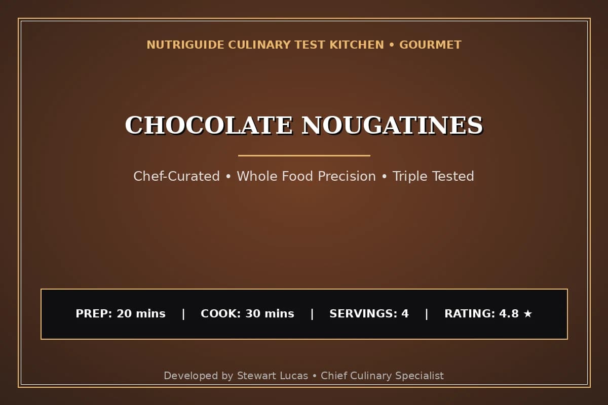 Chocolate Nougatines