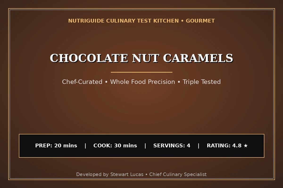 Chocolate Nut Caramels