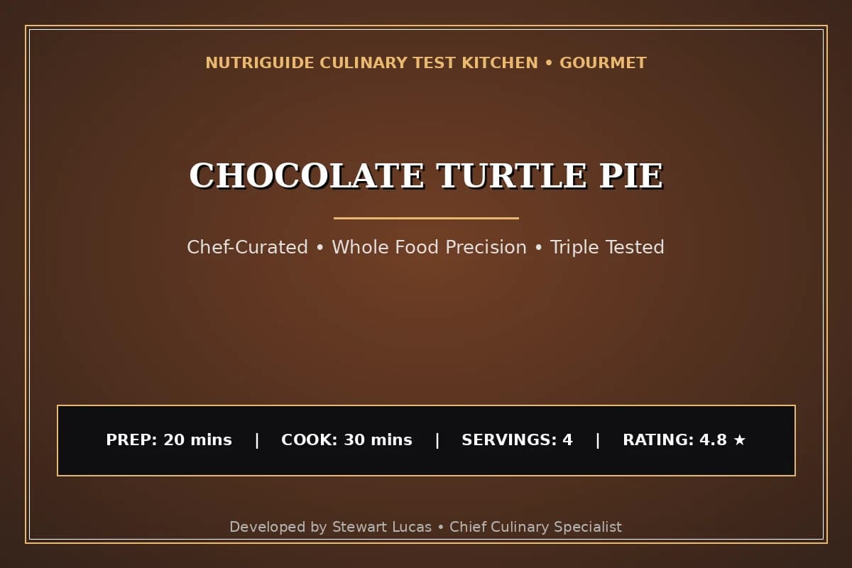 Chocolate Turtle Pie