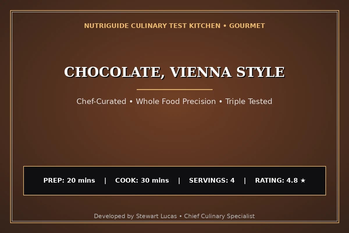 Chocolate, Vienna Style