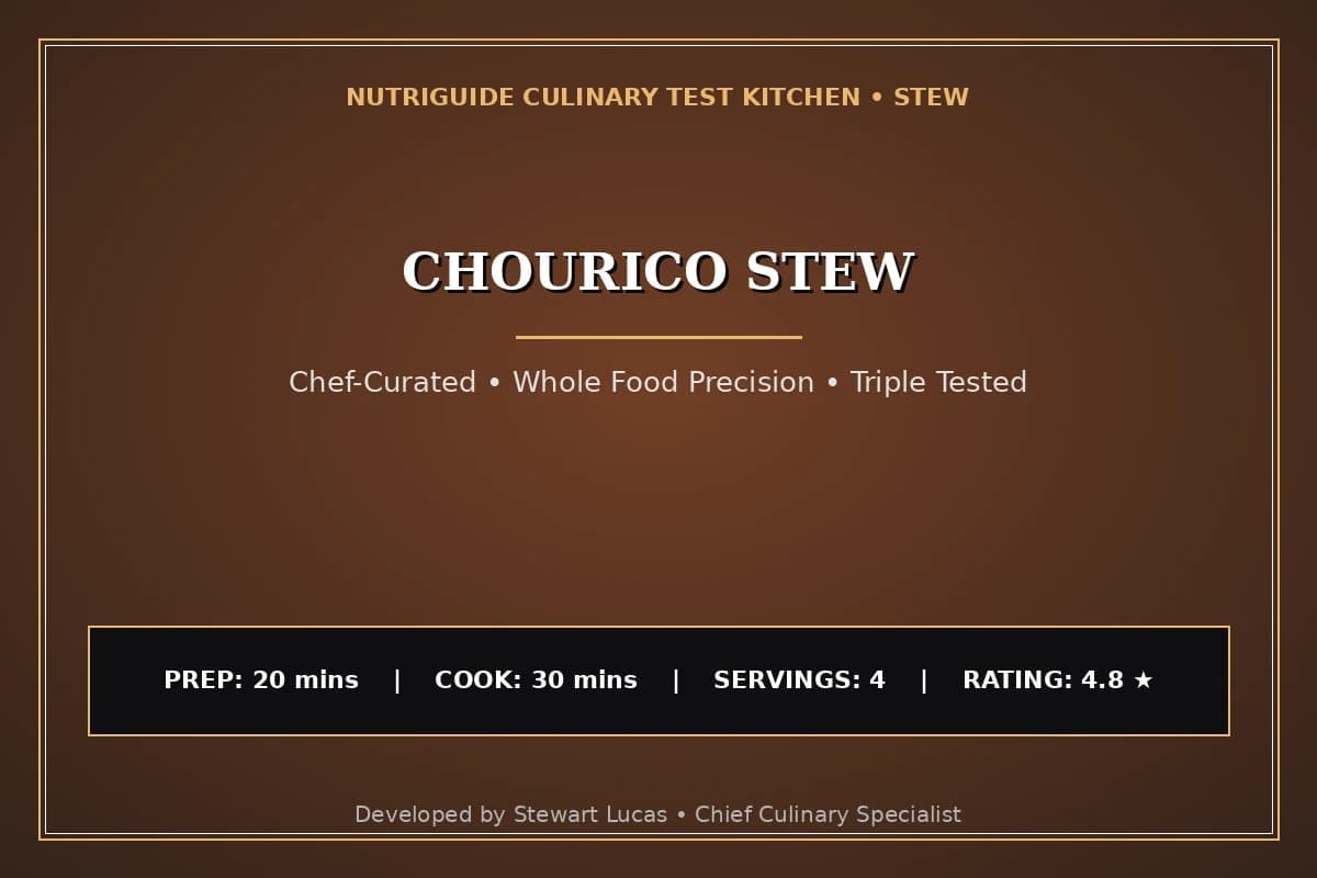 Chourico Stew