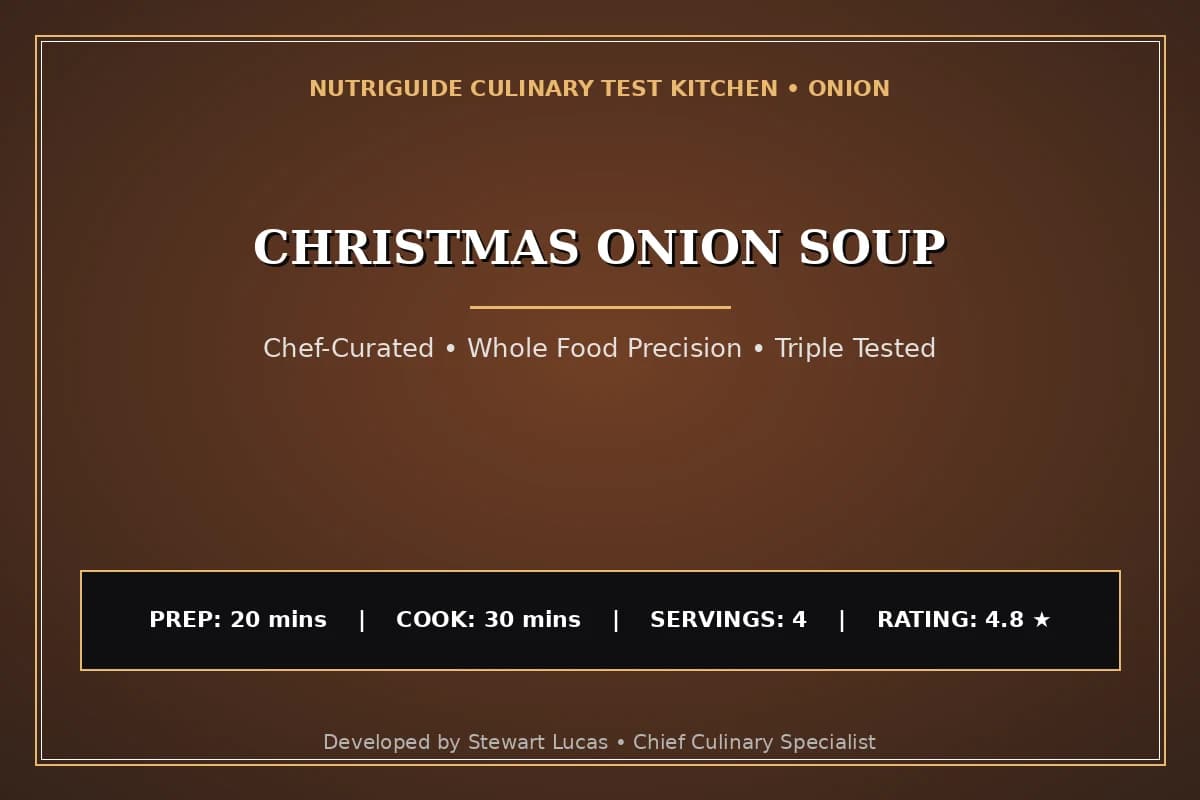 Christmas Onion Soup