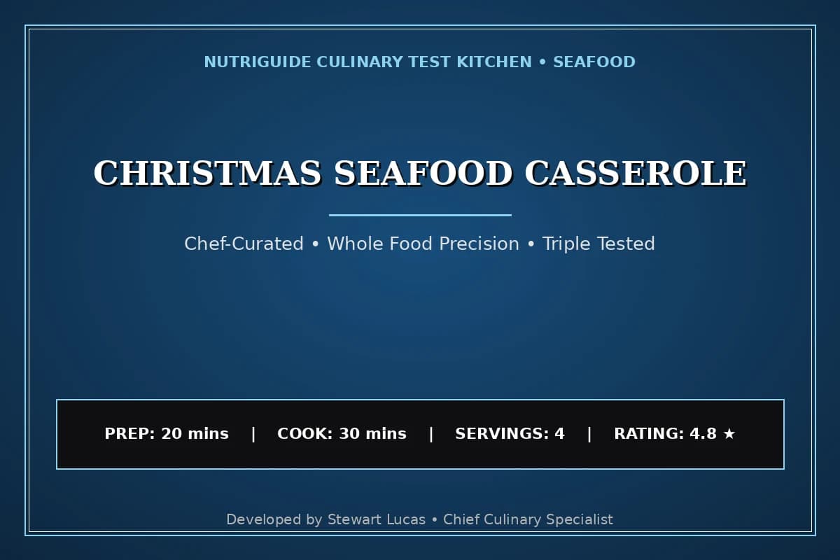 Christmas Seafood Casserole