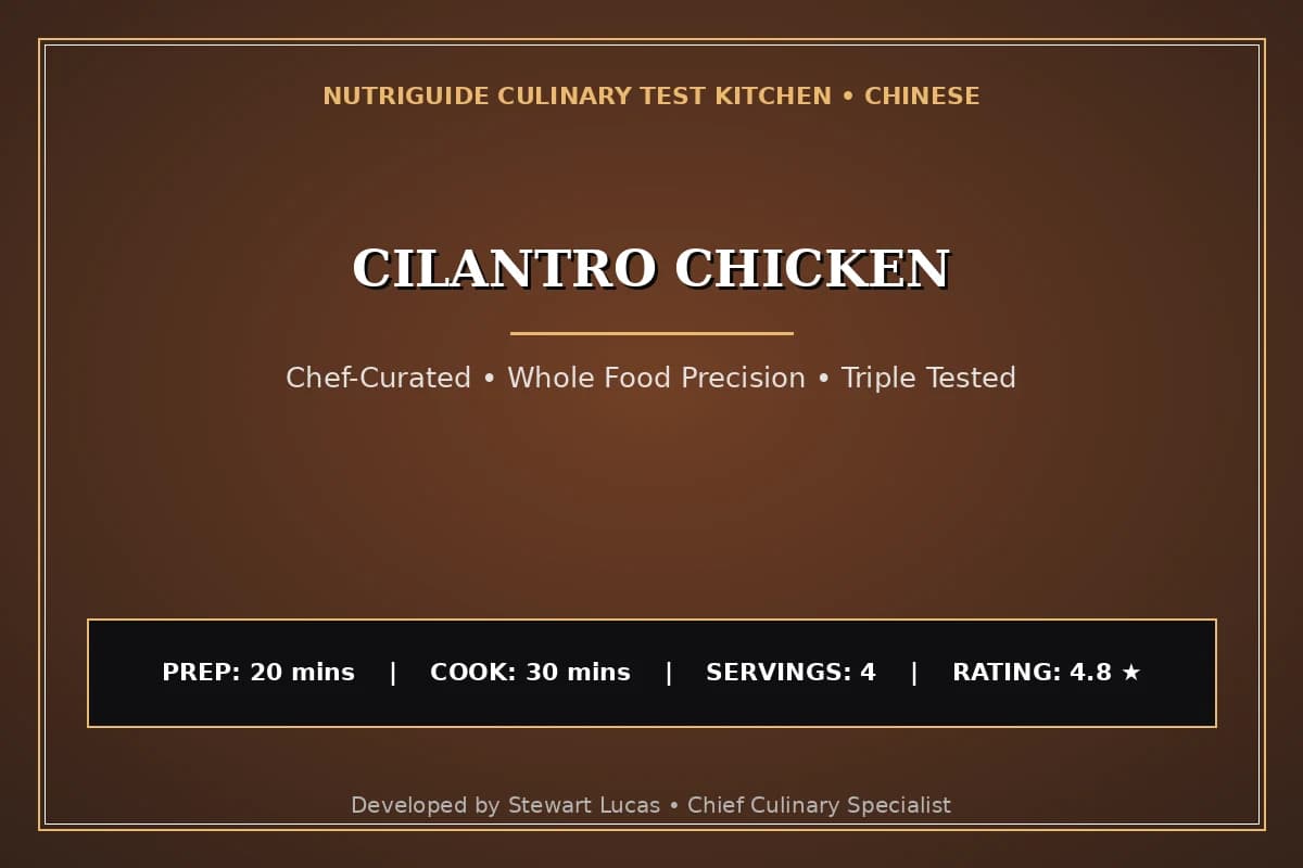 Cilantro Chicken