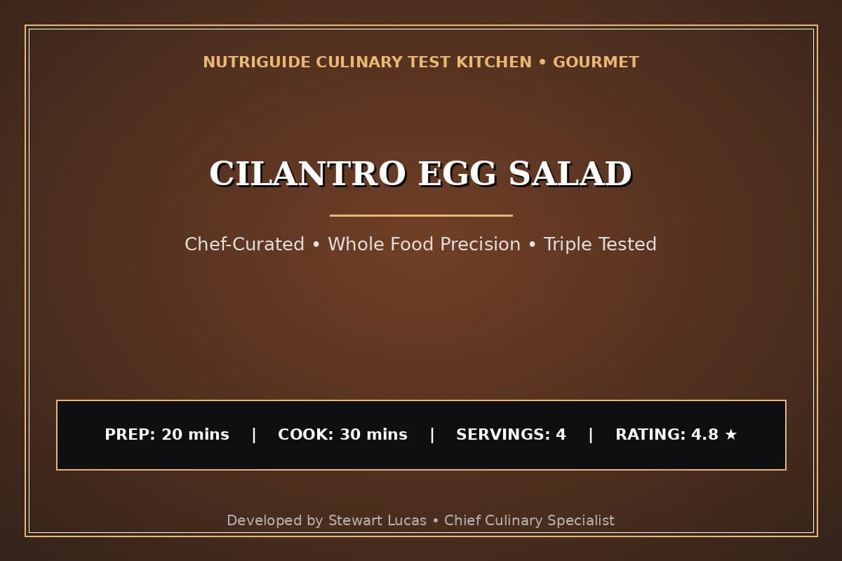 Cilantro Egg Salad