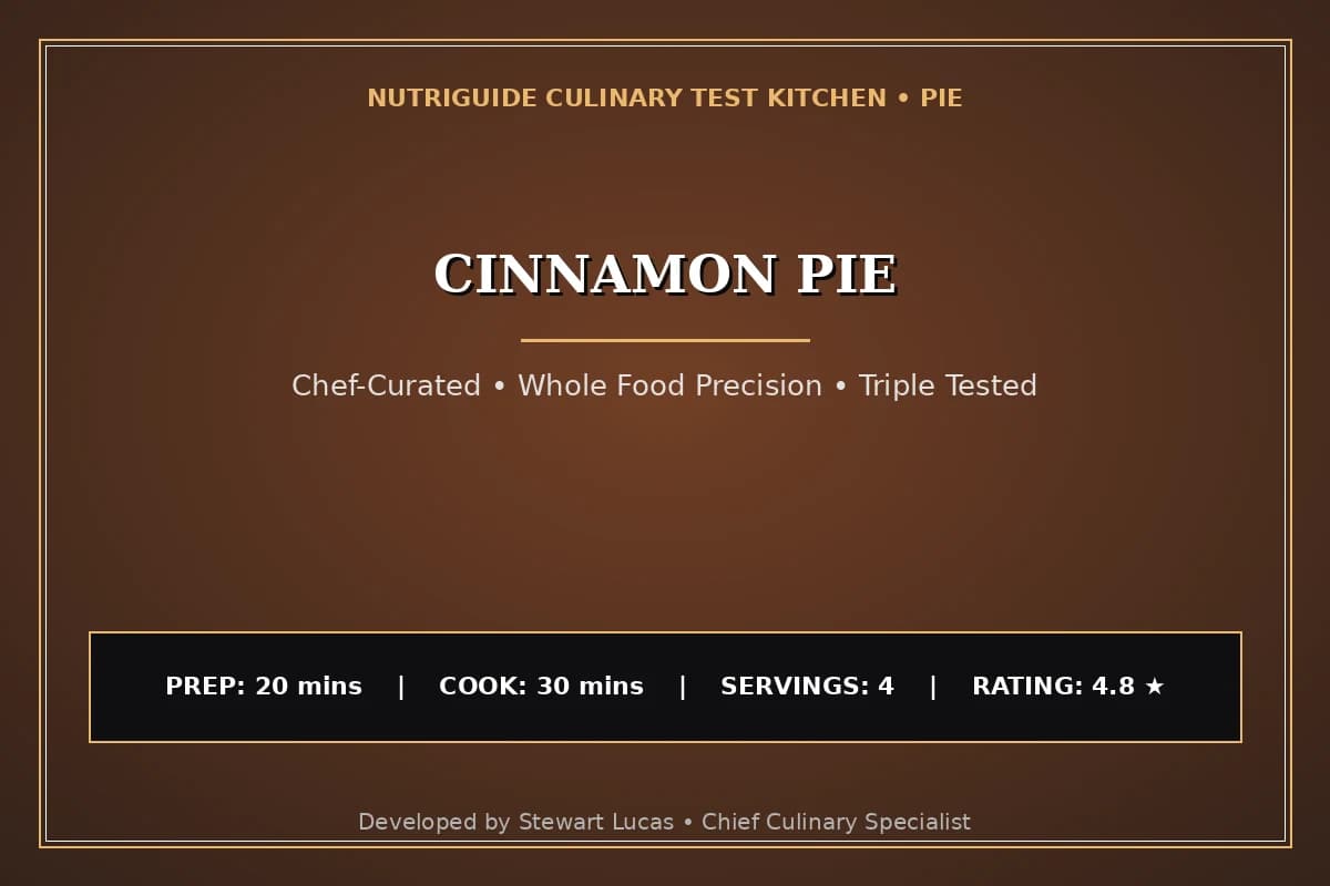 Cinnamon Pie