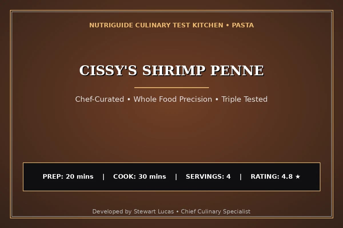 Cissy'S Shrimp Penne