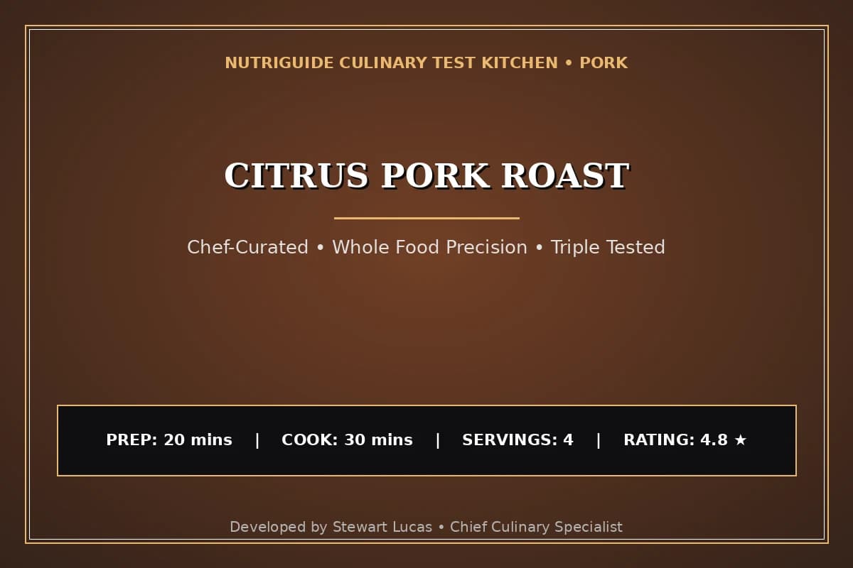 Citrus Pork Roast