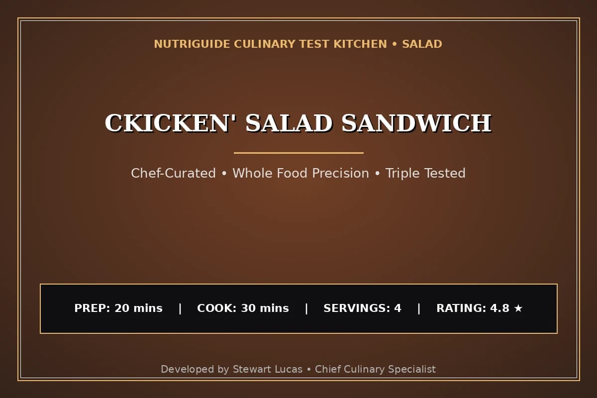 Ckicken' Salad Sandwich