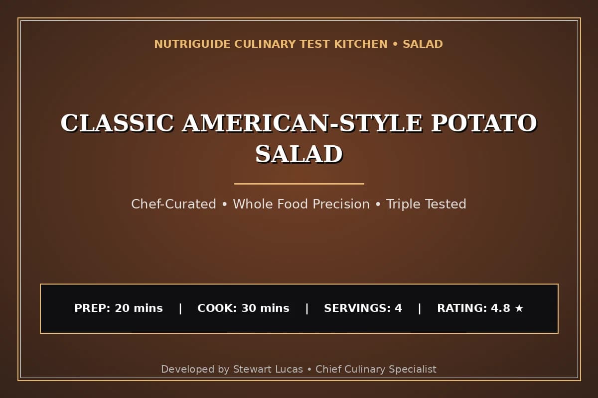 Classic American-Style Potato Salad