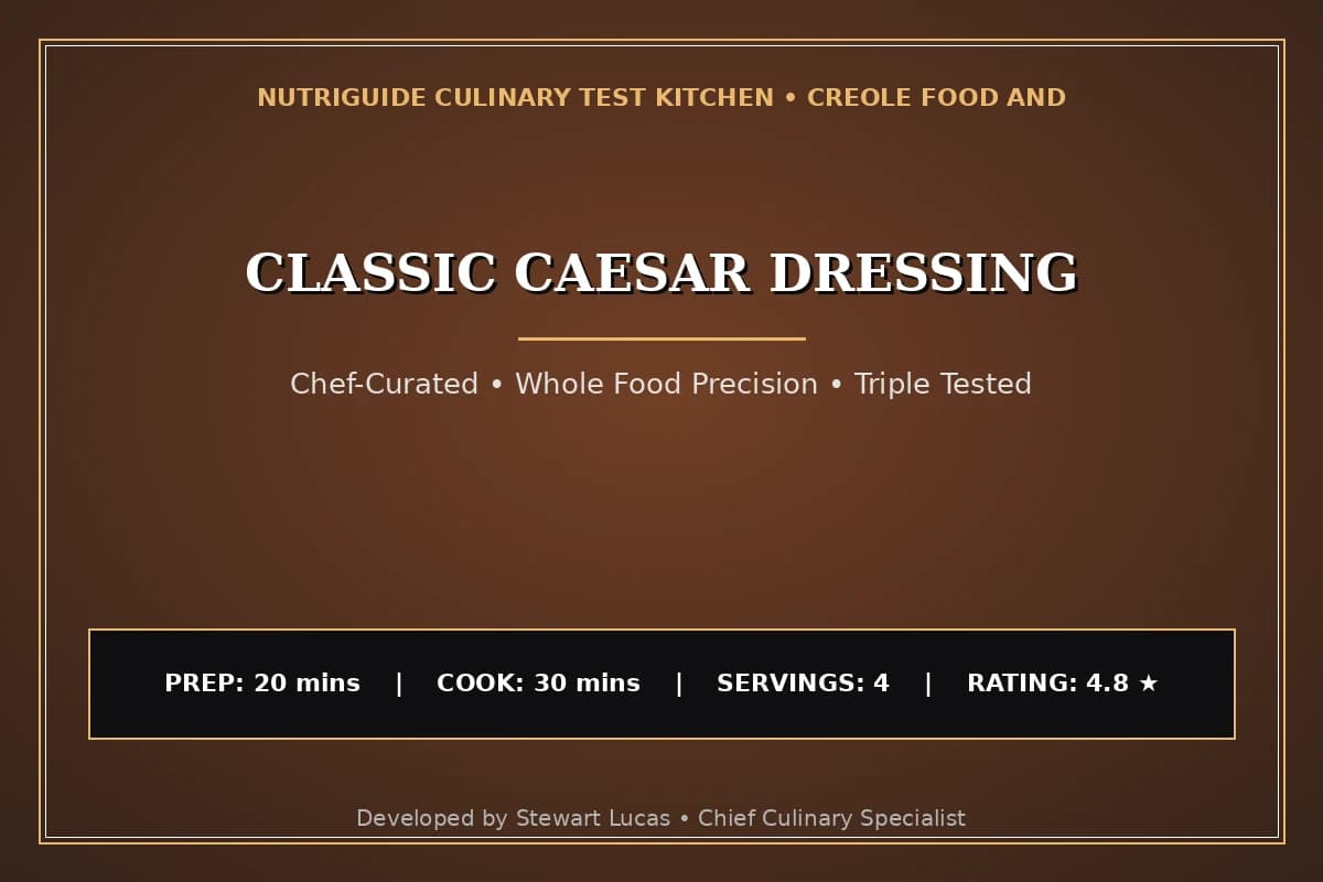 Classic Caesar Dressing