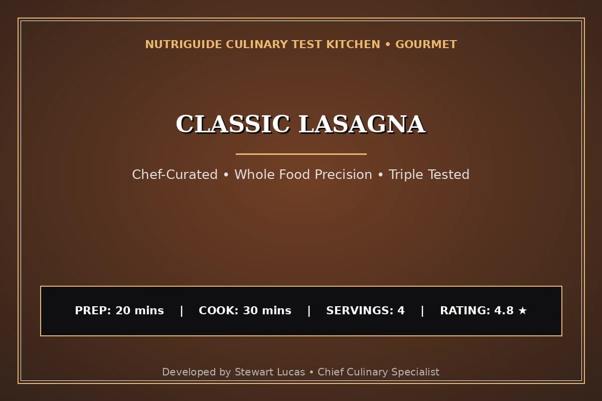 Classic Lasagna