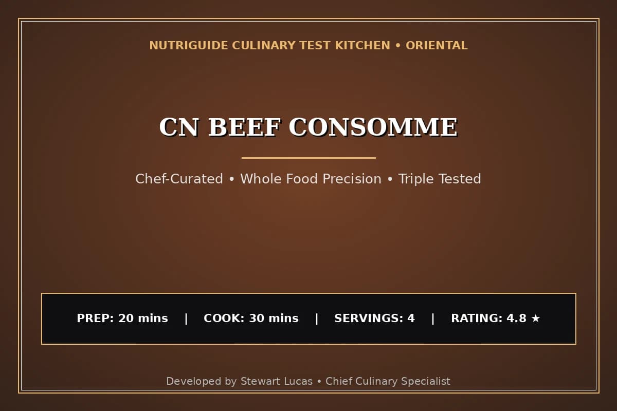 Cn Beef Consomme