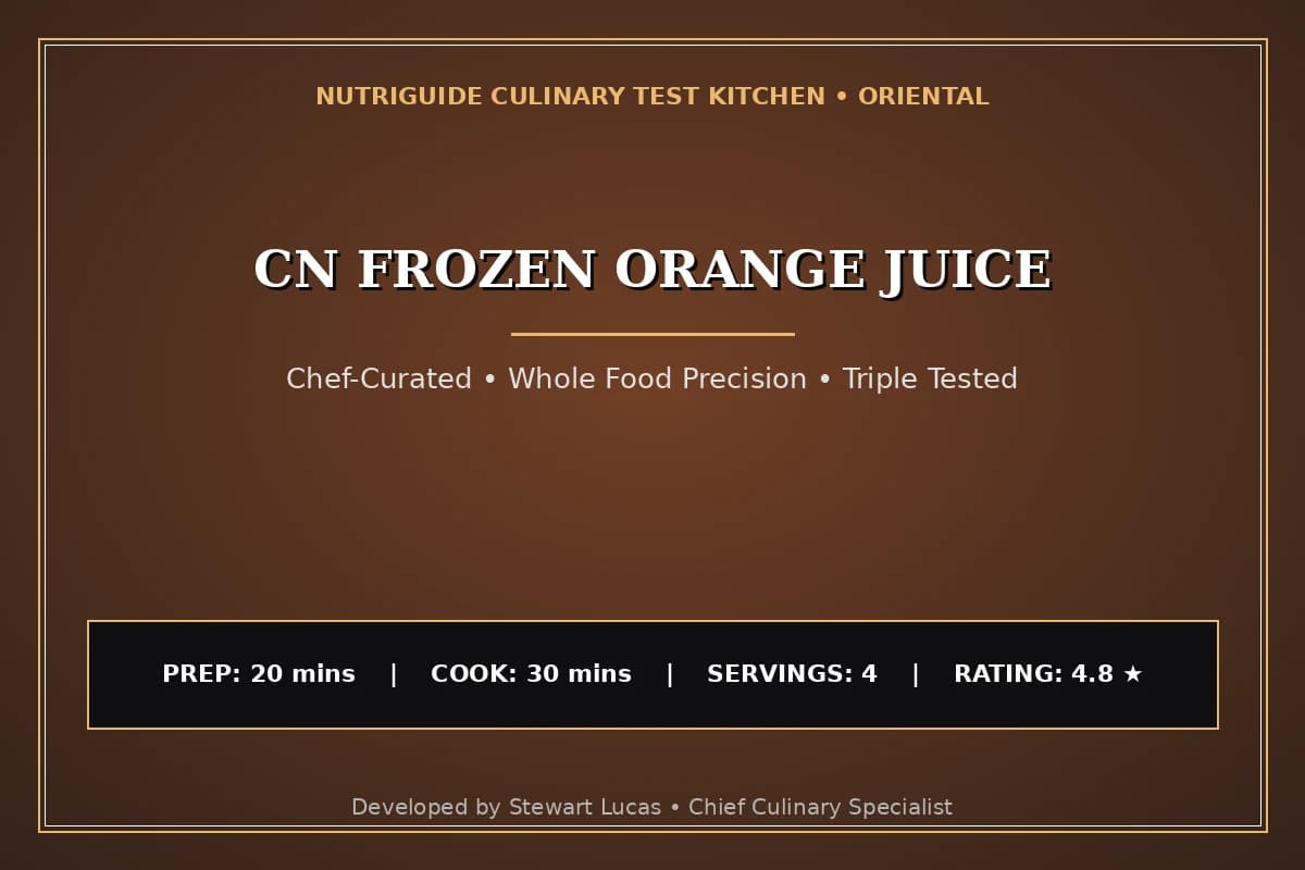 Cn Frozen Orange Juice
