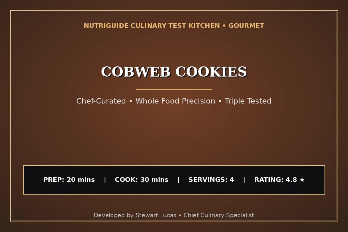 Cobweb Cookies