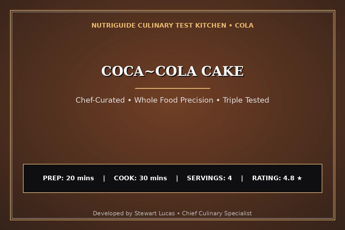 Coca~Cola Cake