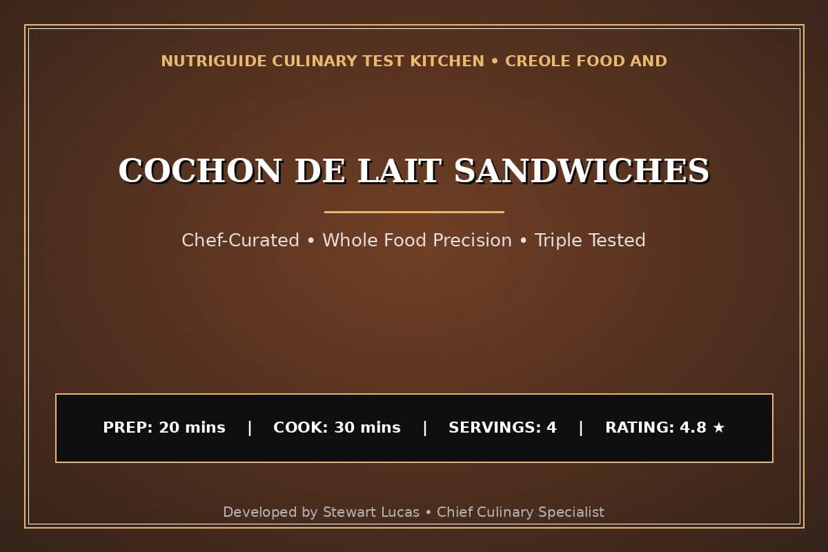 Cochon De Lait Sandwiches