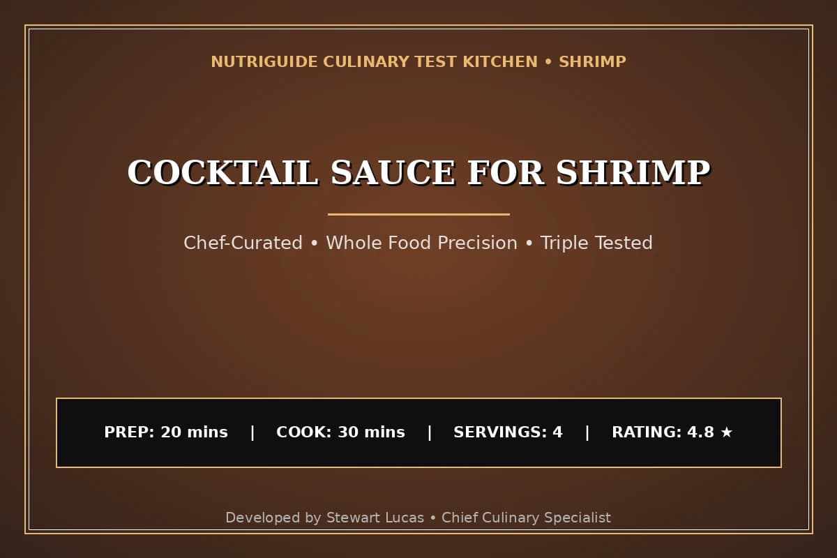 Cocktail Sauce For Shrimp