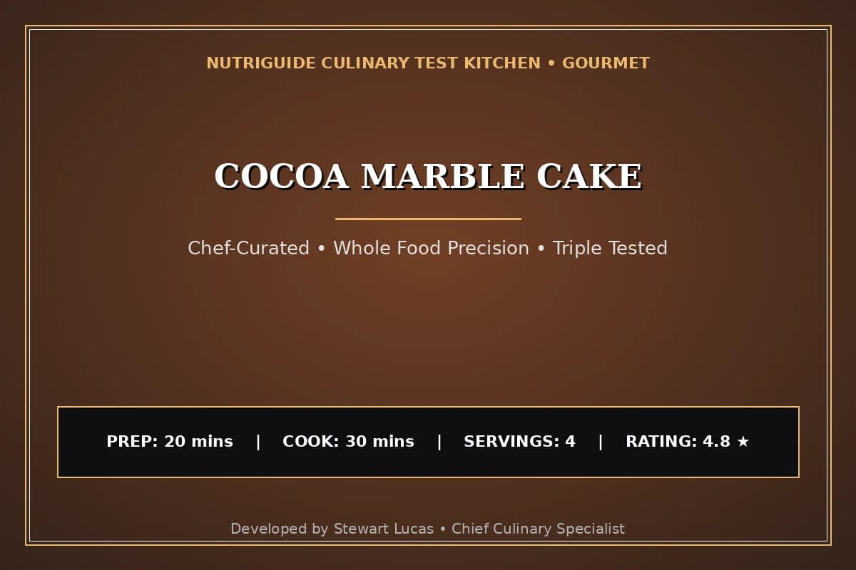 Cocoa Marble Cake
