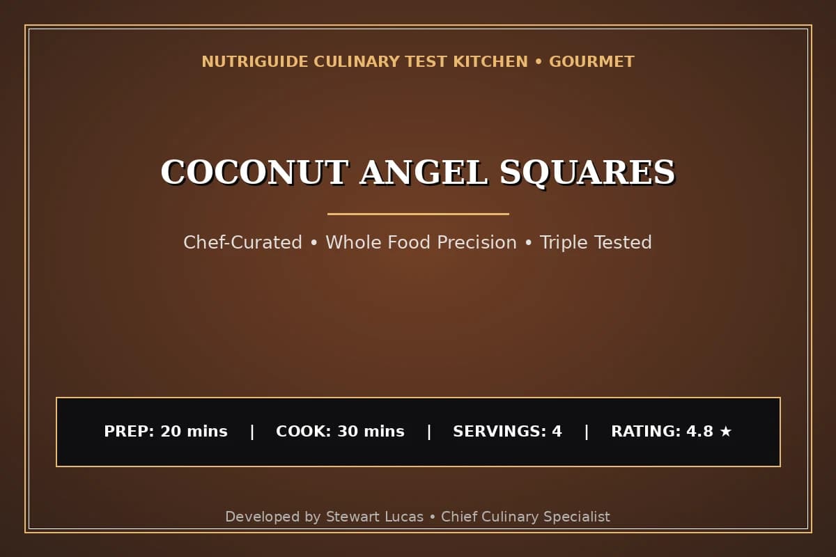 Coconut Angel Squares