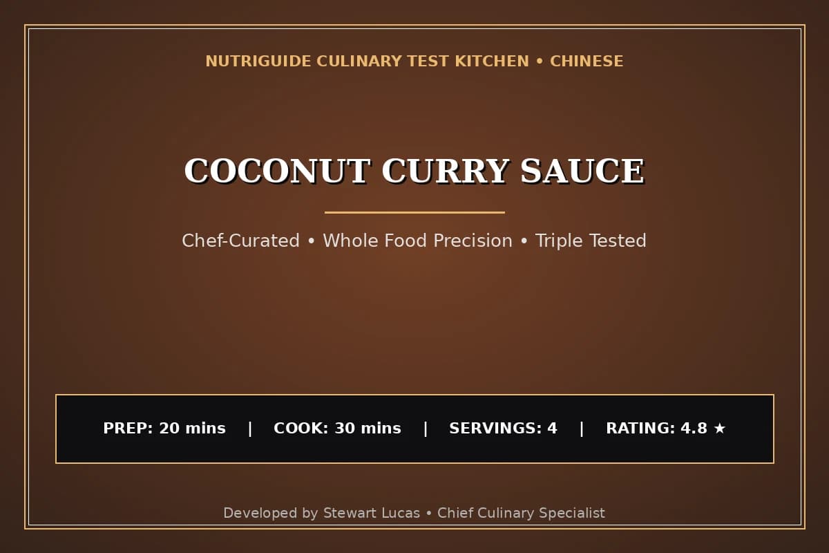Coconut Curry Sauce