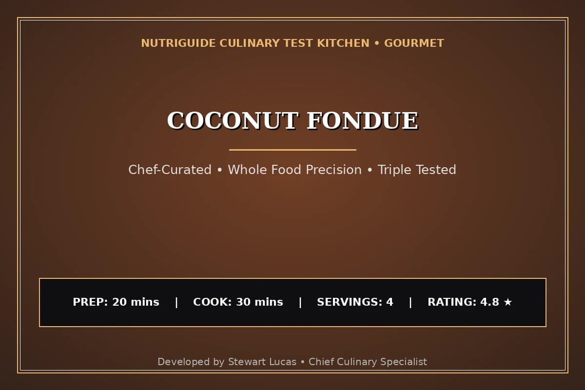 Coconut Fondue