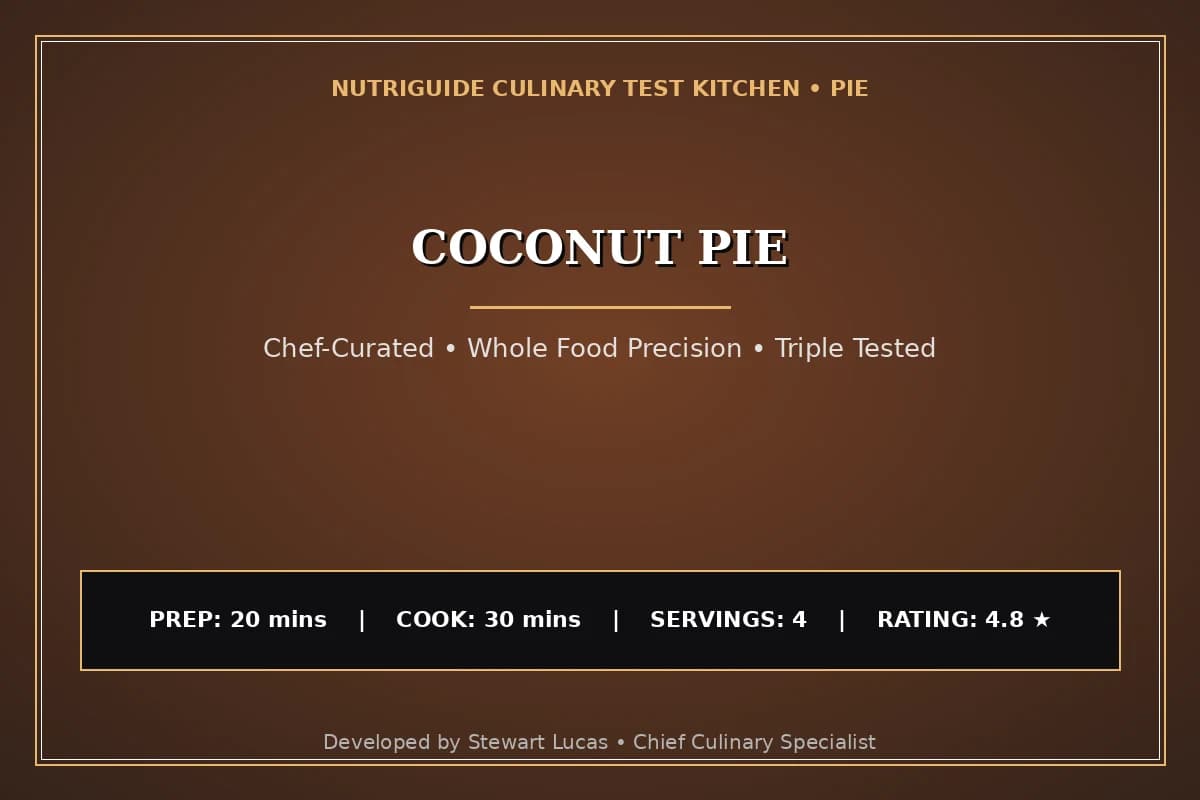 Coconut Pie
