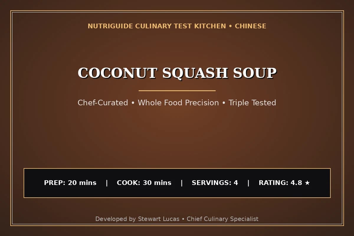 Coconut Squash Soup