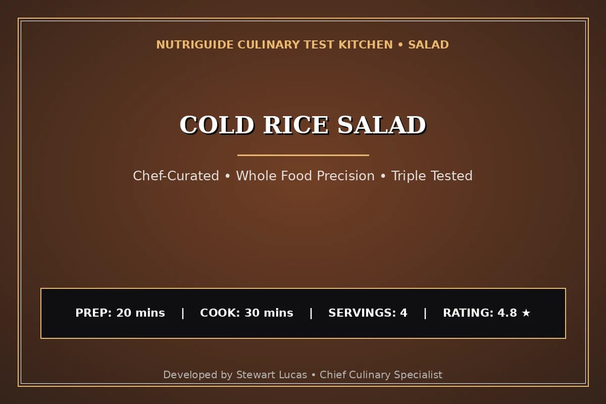 Cold Rice Salad