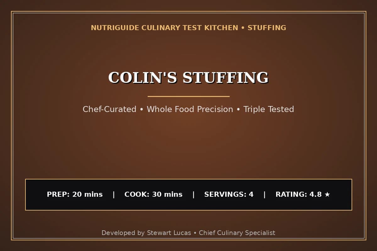 Colin'S Stuffing