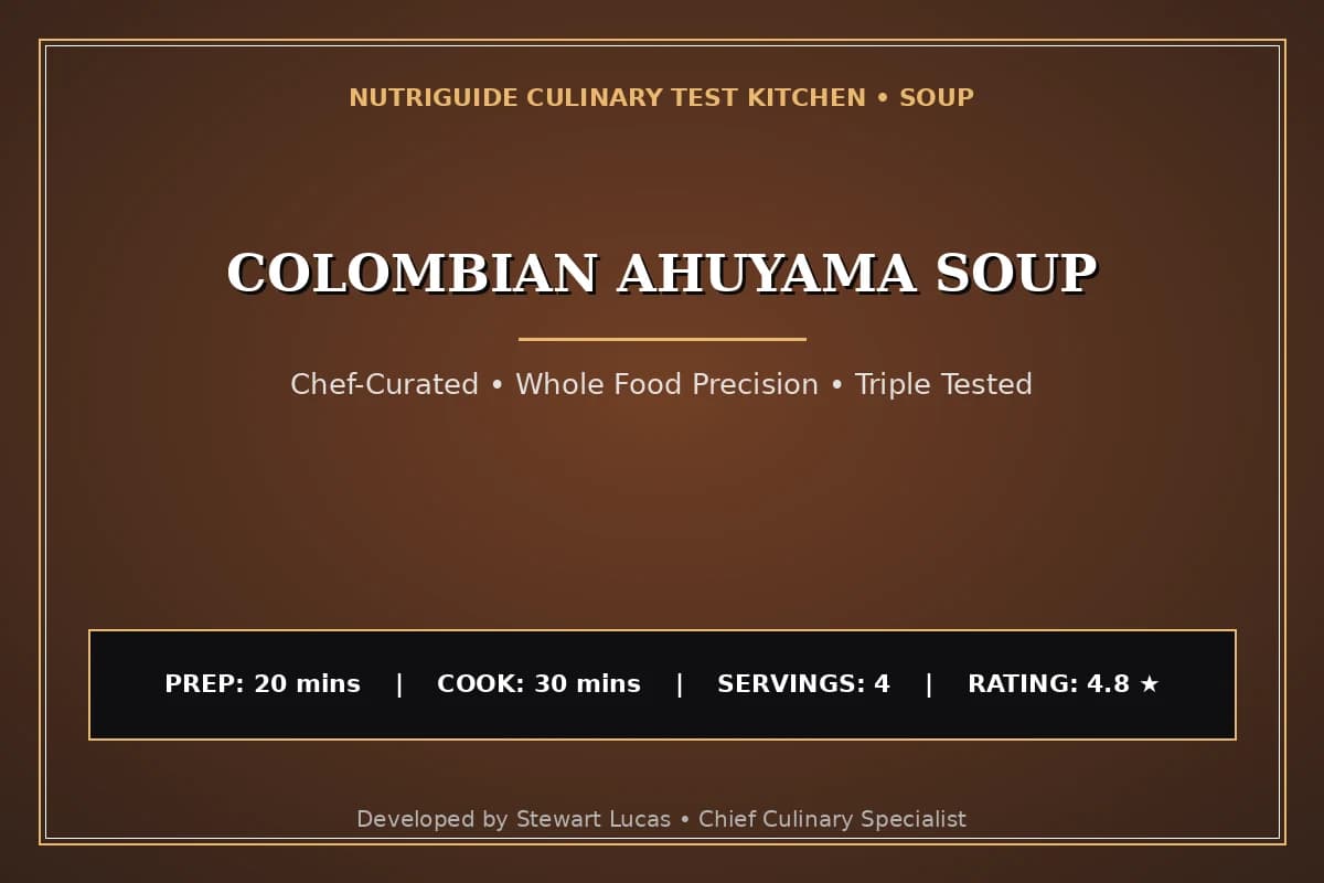 Colombian Ahuyama Soup