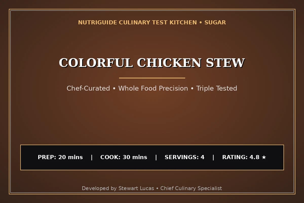 Colorful Chicken Stew