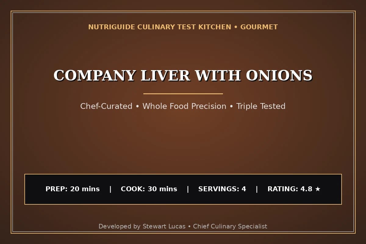 Company Liver With Onions