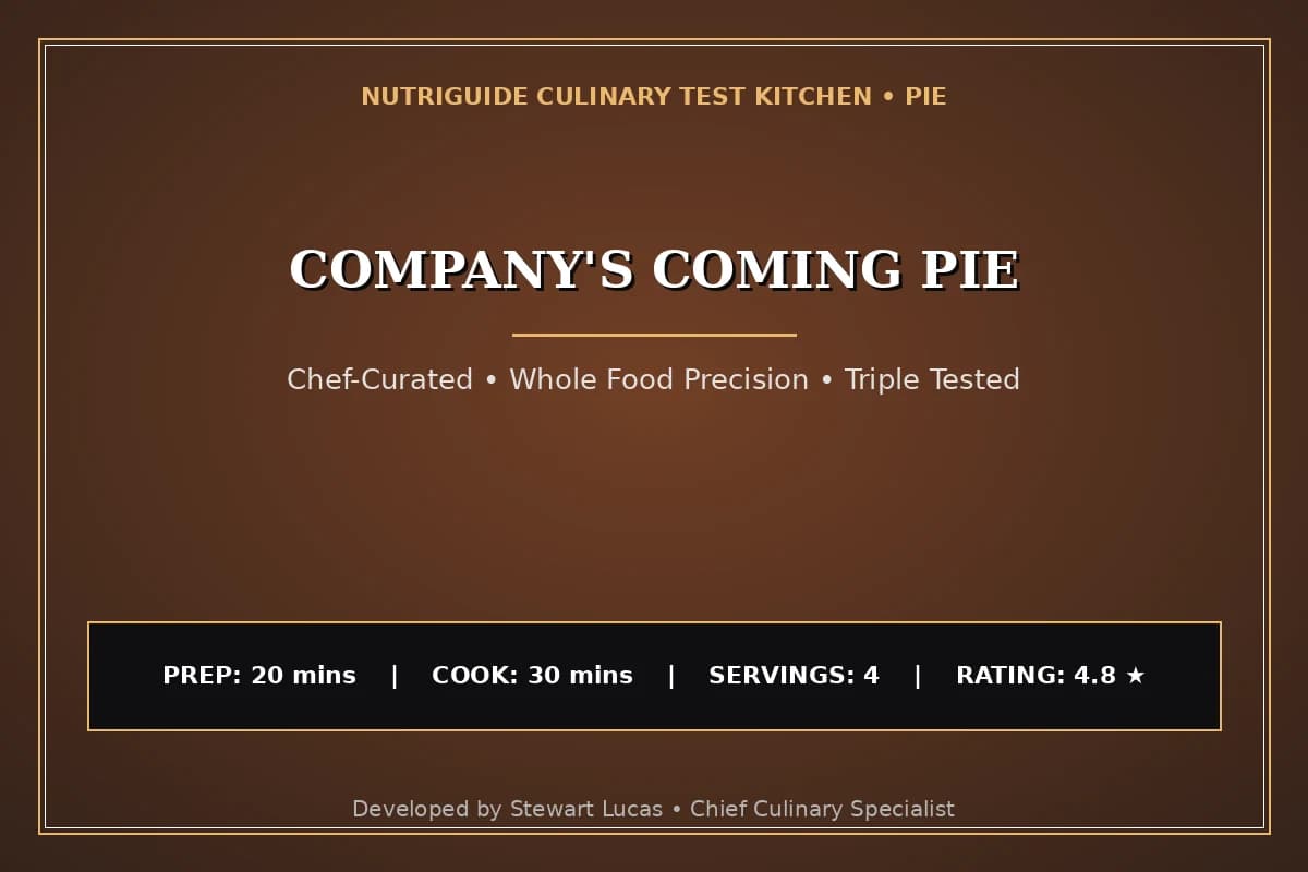 Company'S Coming Pie