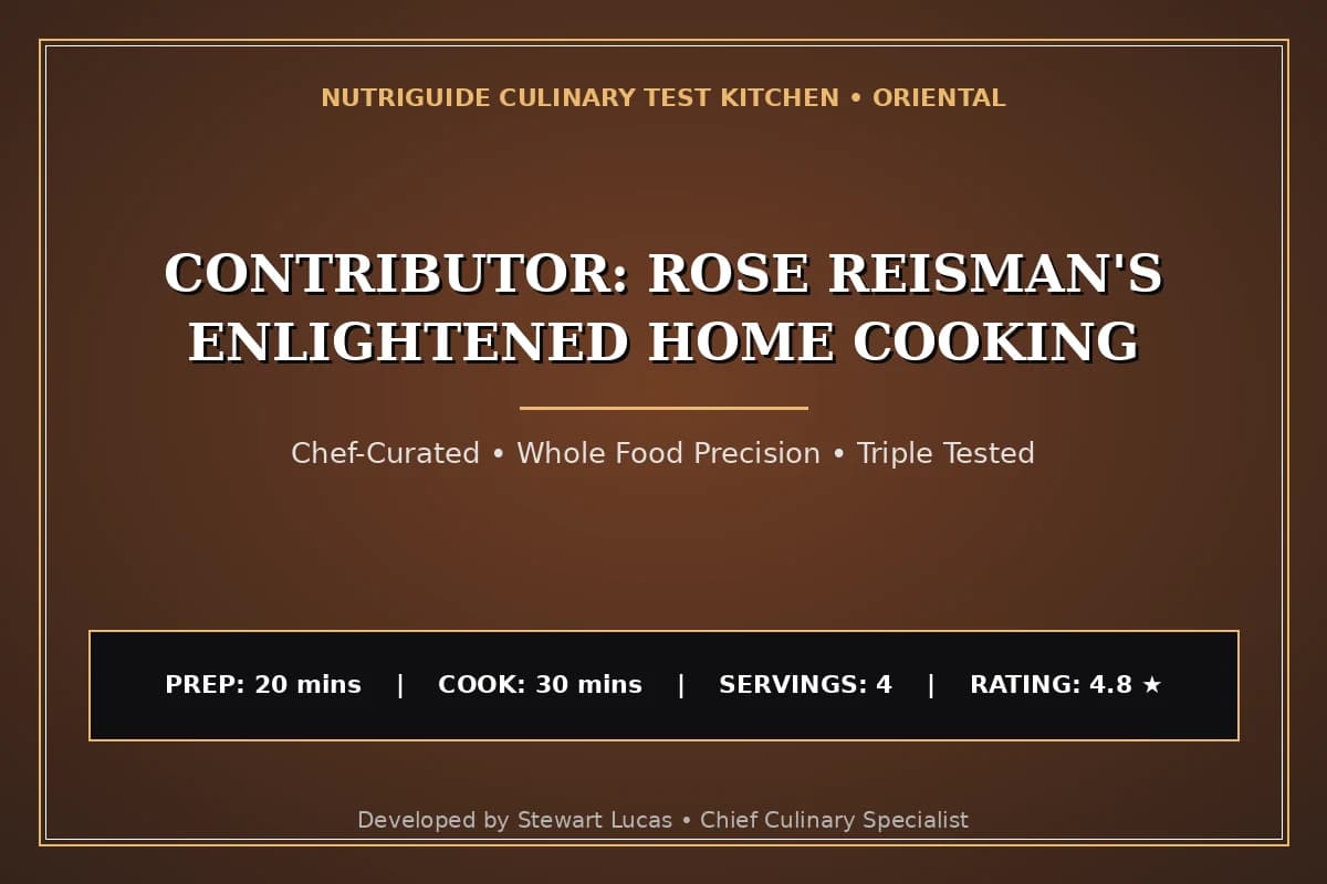 Contributor: Rose Reisman'S Enlightened Home Cooking