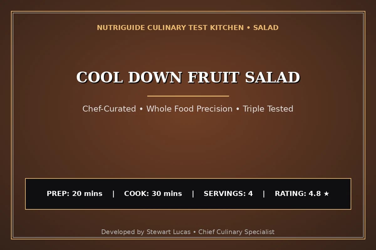 Cool Down Fruit Salad