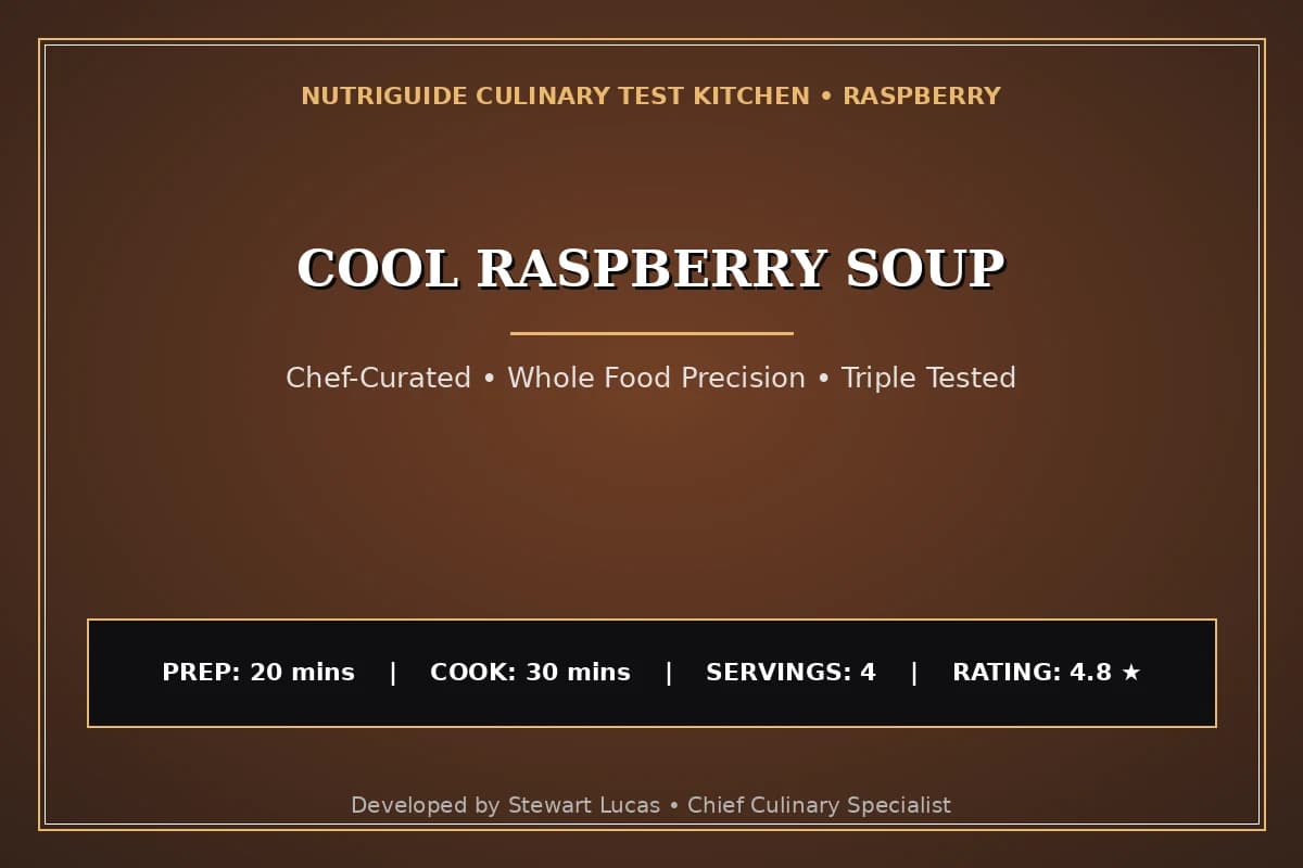 Cool Raspberry Soup