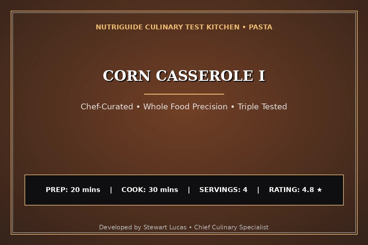 Corn Casserole I
