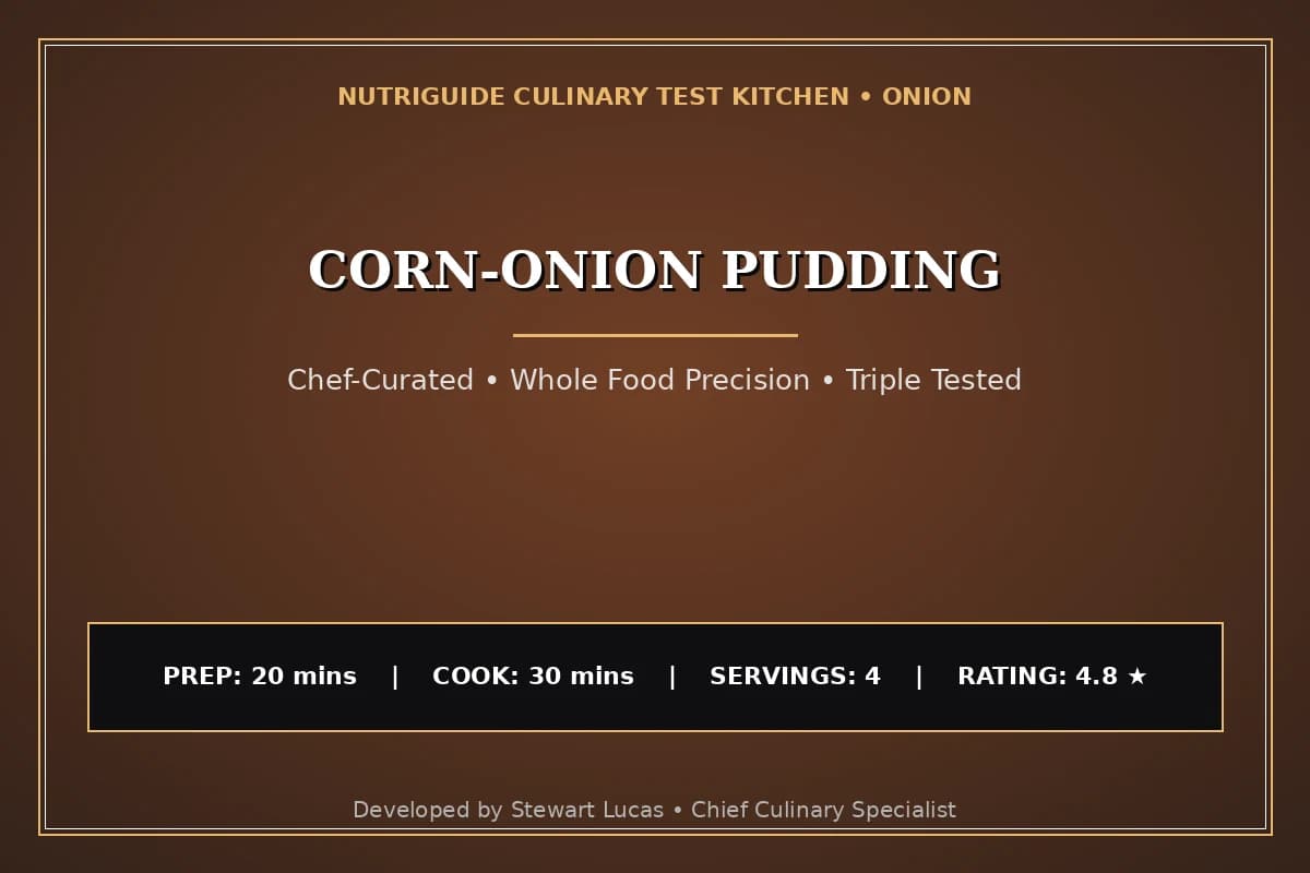 Corn-Onion Pudding