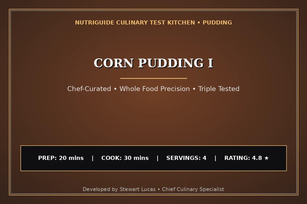 Corn Pudding I