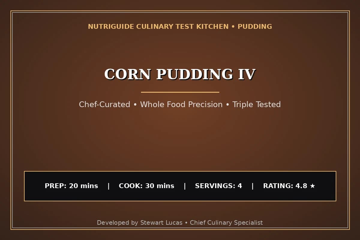 Corn Pudding Iv