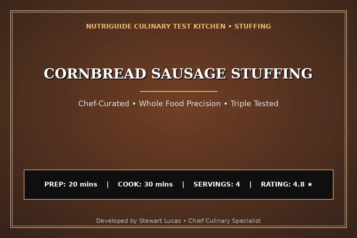 Cornbread Sausage Stuffing