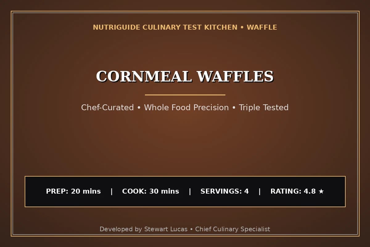 Cornmeal Waffles