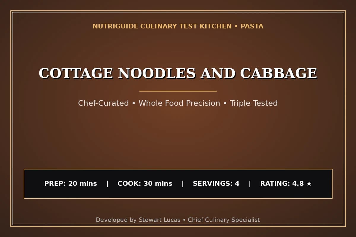 Cottage Noodles And Cabbage