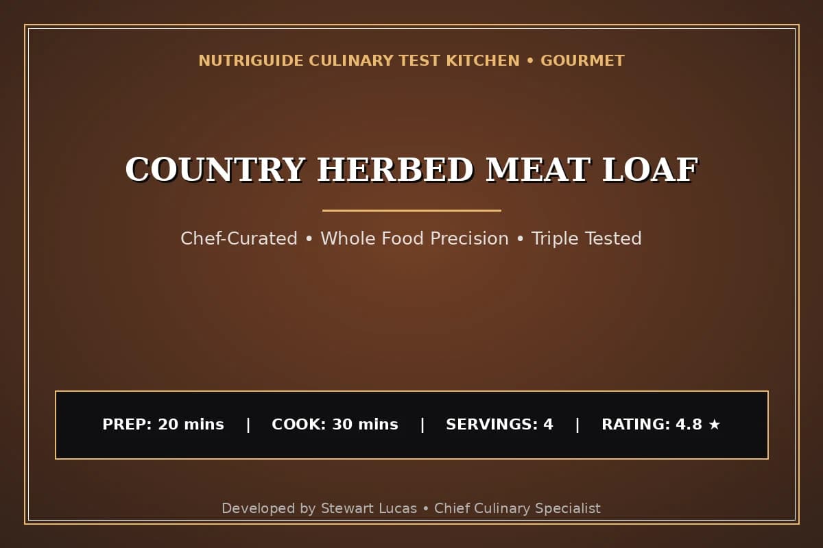 Country Herbed Meat Loaf